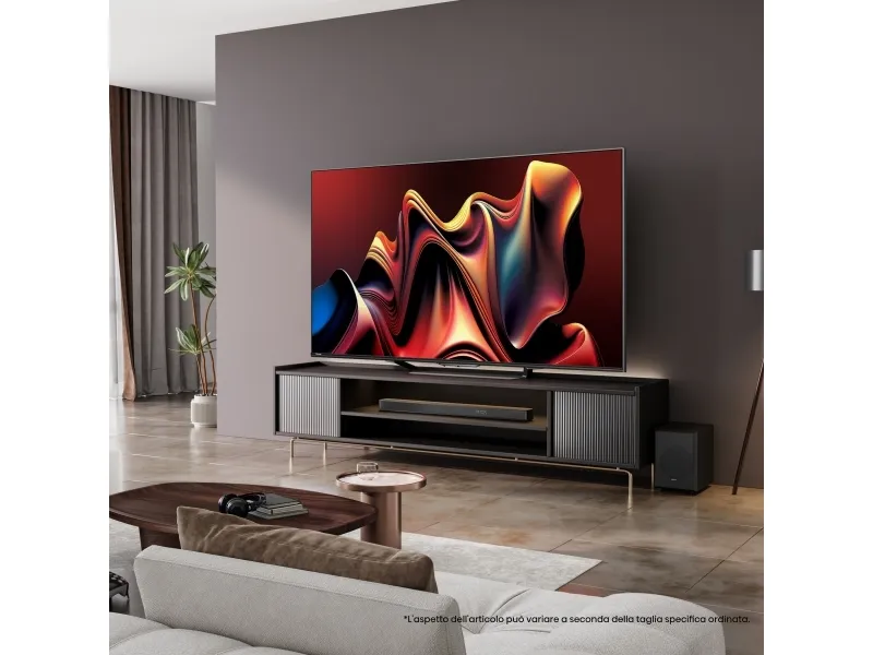 Hisense 65U7NQ TV 165,1 cm (65") 4K Ultra HD Smart TV Wi-Fi Sort 1500 cd/m² TV