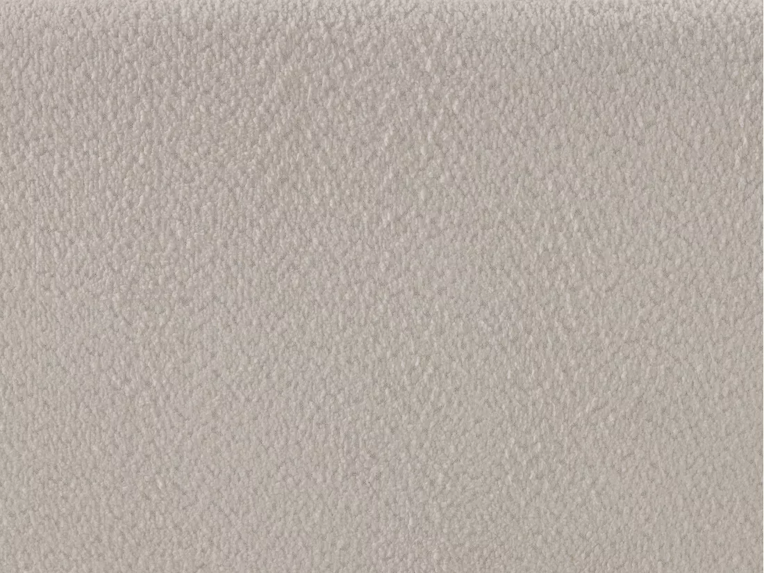 Canapé d'angle réversible convertible en tissu bouclette beige ISSORO II
