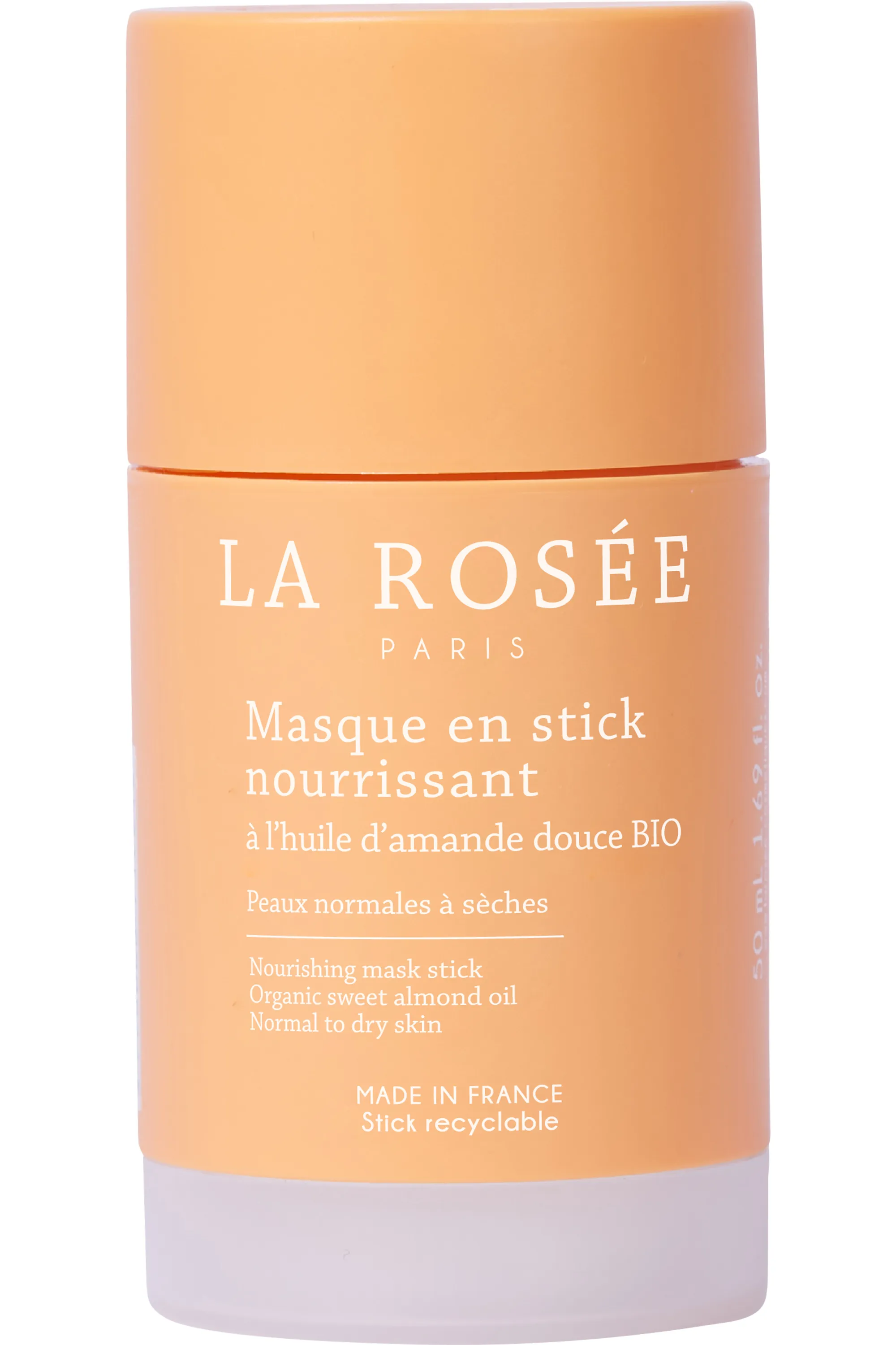 La Rosée Masque en stick nourrissant à l’amande bio-50 ml