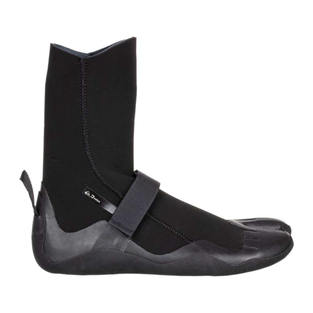 Quiksilver EVERYDAY SESSIONS SPLIT TOE - Chaussons néoprène 3mm Homme black