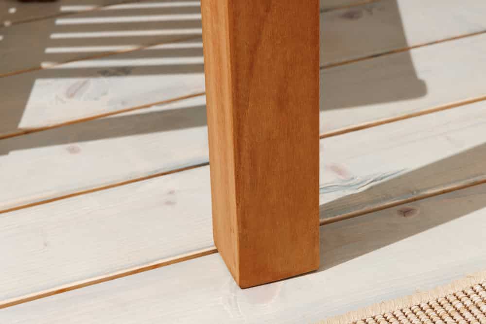 Massiver Gartentisch EMPIRE TEAK 150cm natur Teakholz