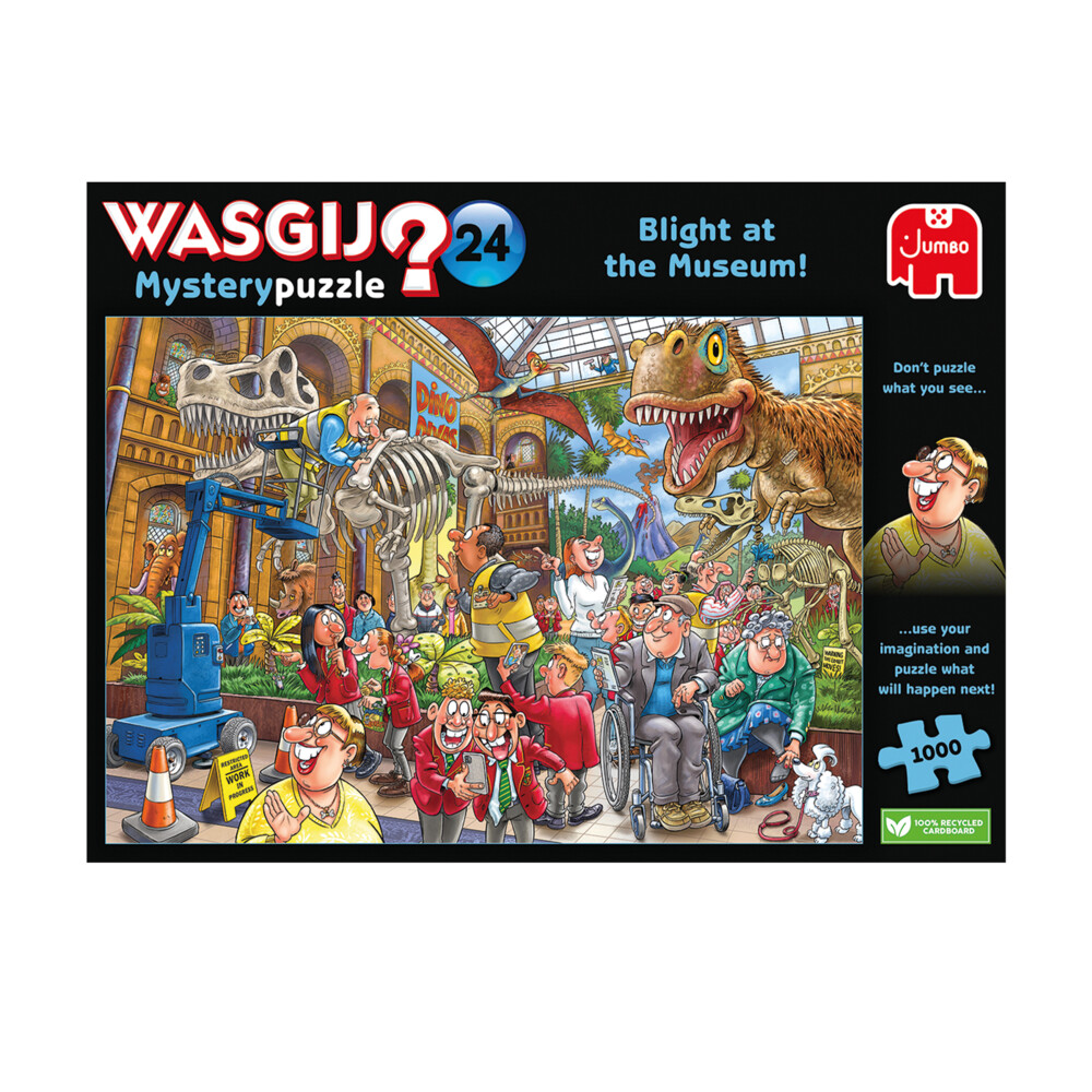 Jumbo Wasgij Mystery Puzzel 24 Paniek In Het Museum! 1000 Stukjes
