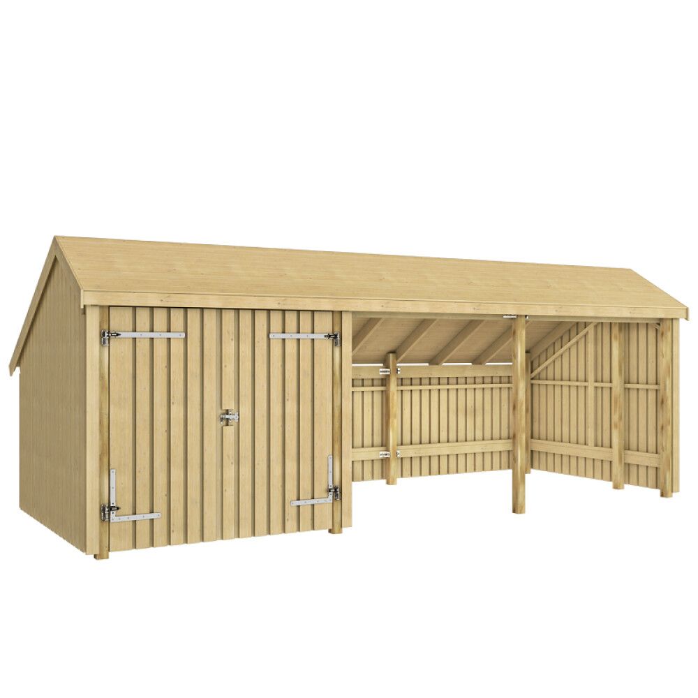 REDSKAPSBOD PLUS MULTI 627X248X250CM 15,5M²