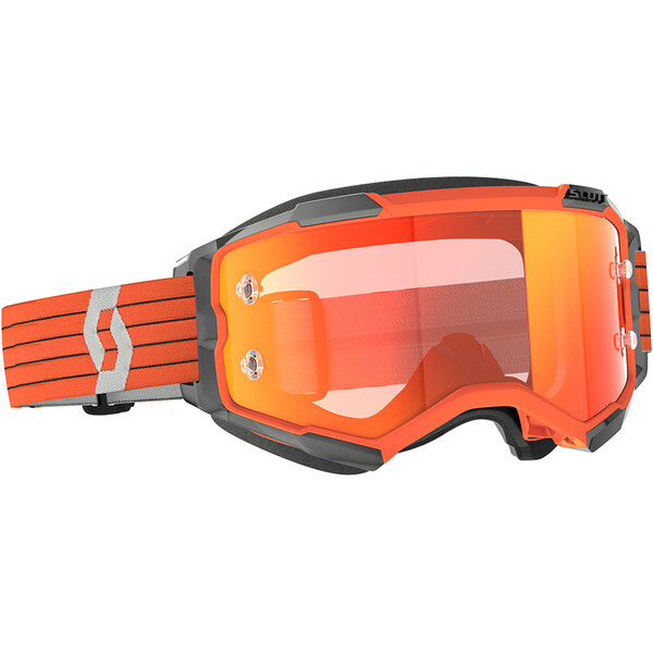 Scott - Masque Fury Orange / Gris
