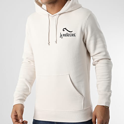 Sweat Capuche LPNJF Beige Noir