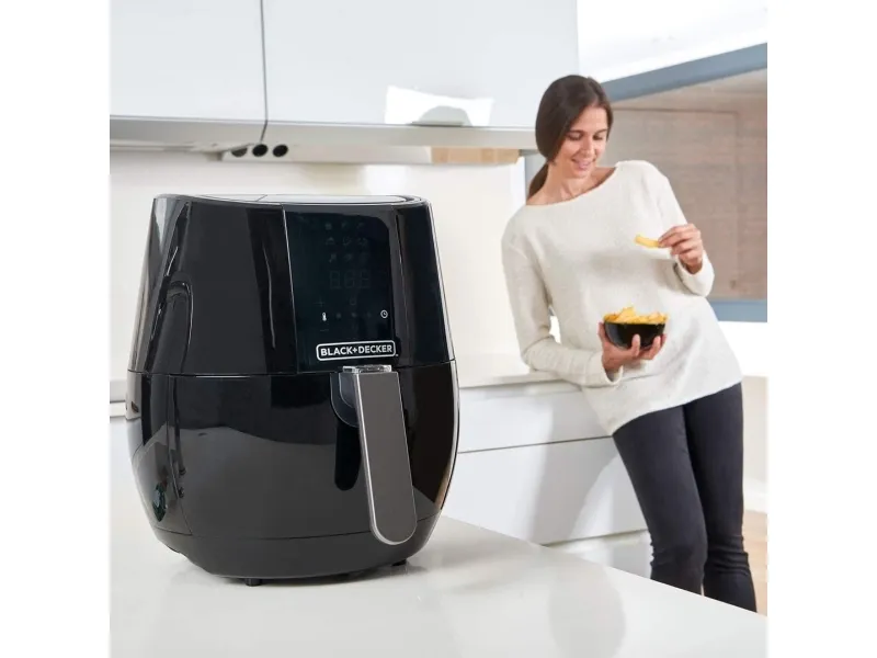 BLACK DECKER BXAF3500E - Varmluftsrister - 3.5 liter - 1500 W
