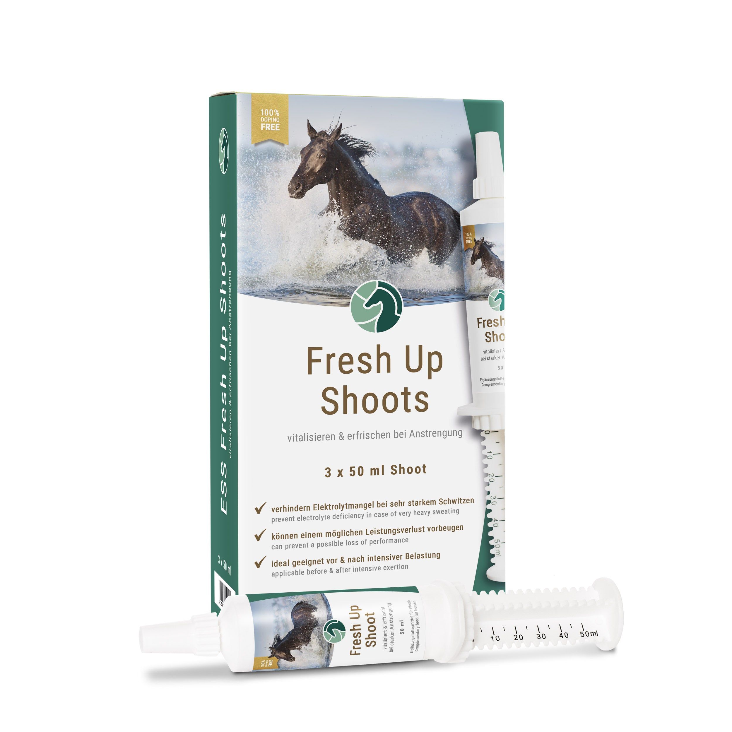 ESS Supplements Fresh Up Shoots - schnelle Vitalisierung bei Belastung - dopingfrei