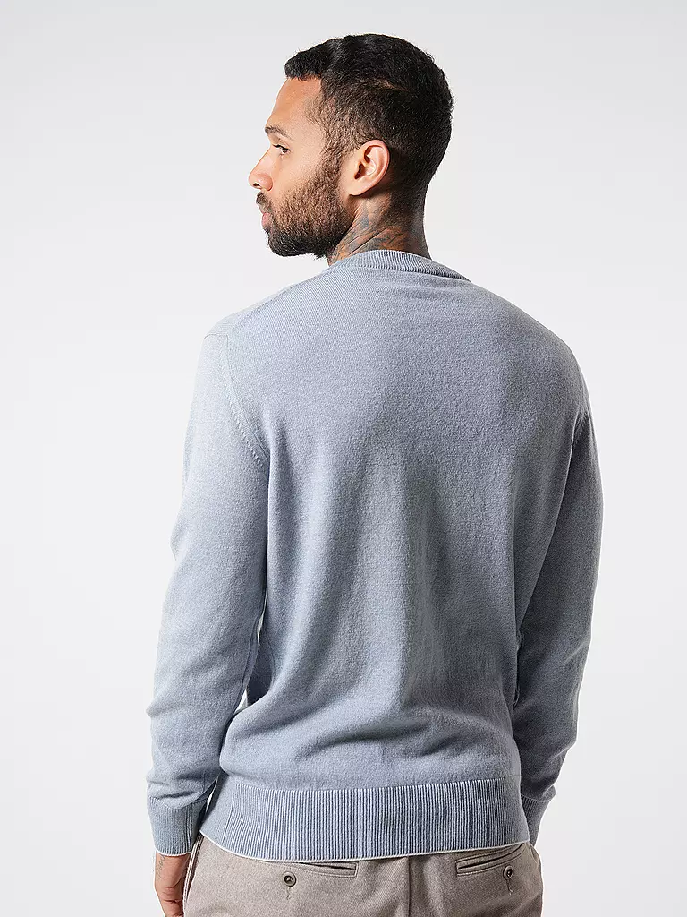 ELEVENTY Kaschmirpullover hellgrau