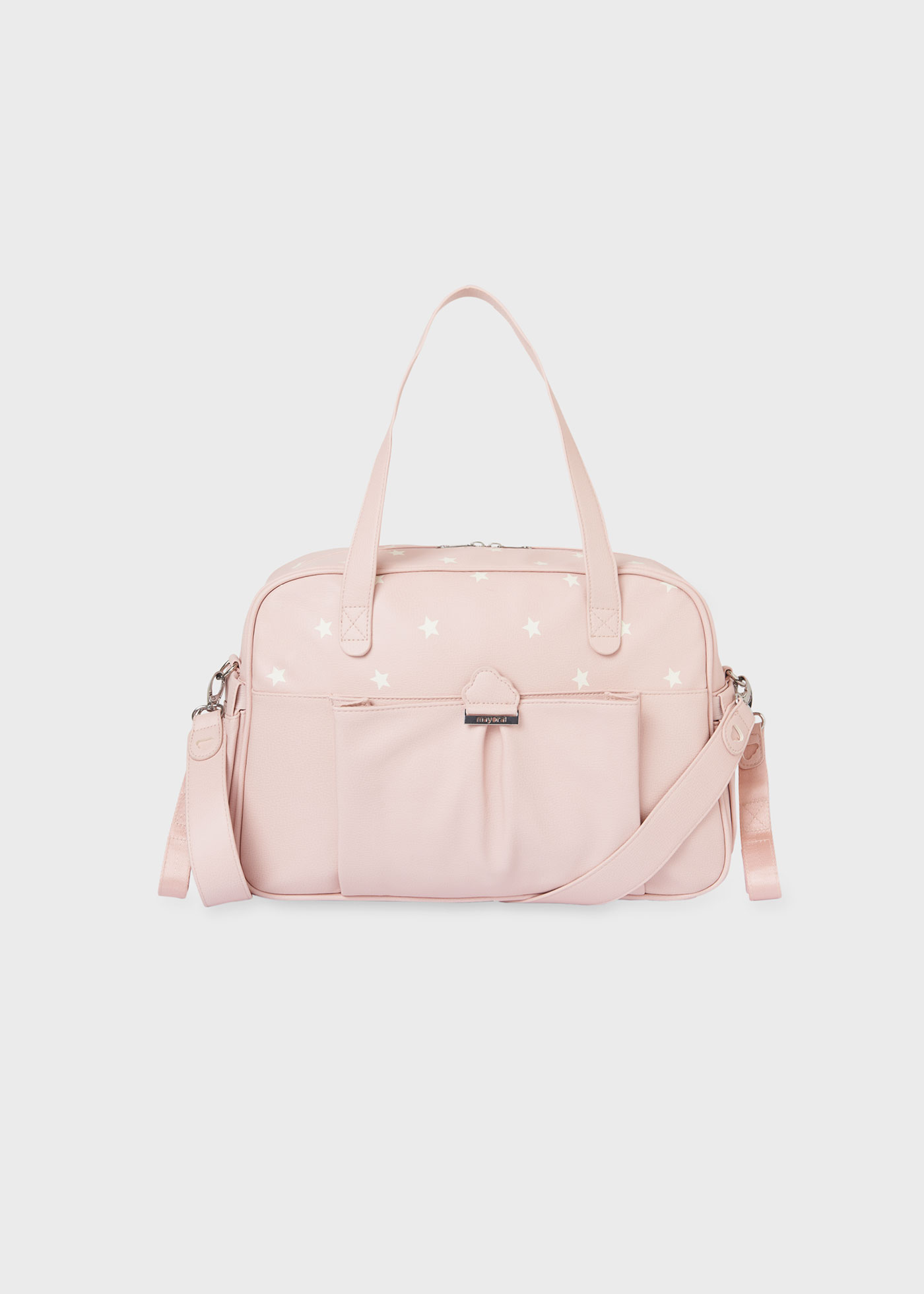 Bolsa de maternidade cravejada de estrelas