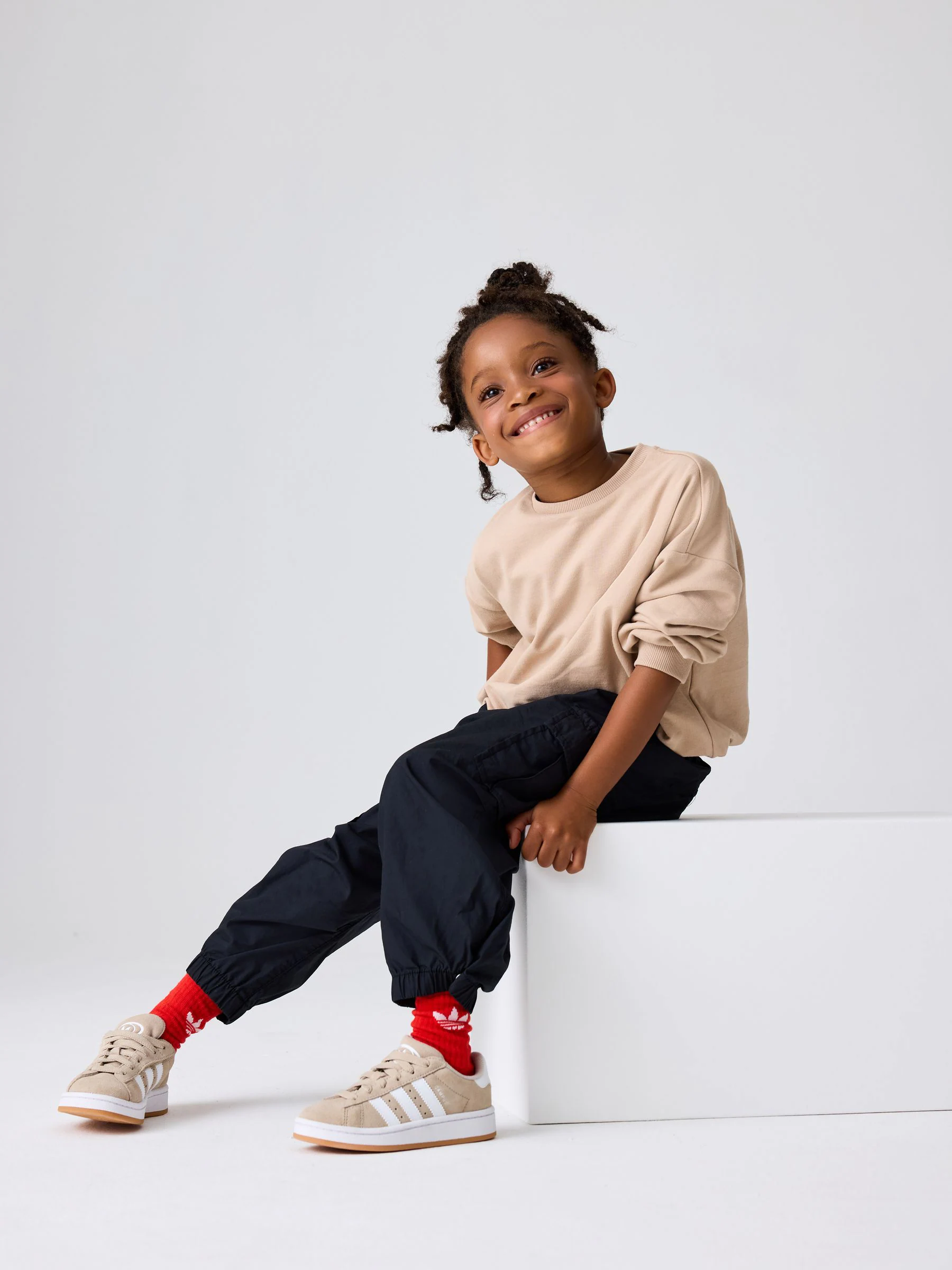 Neutraal - Adidas Originals Campus 00kindersneakers met elastische veters