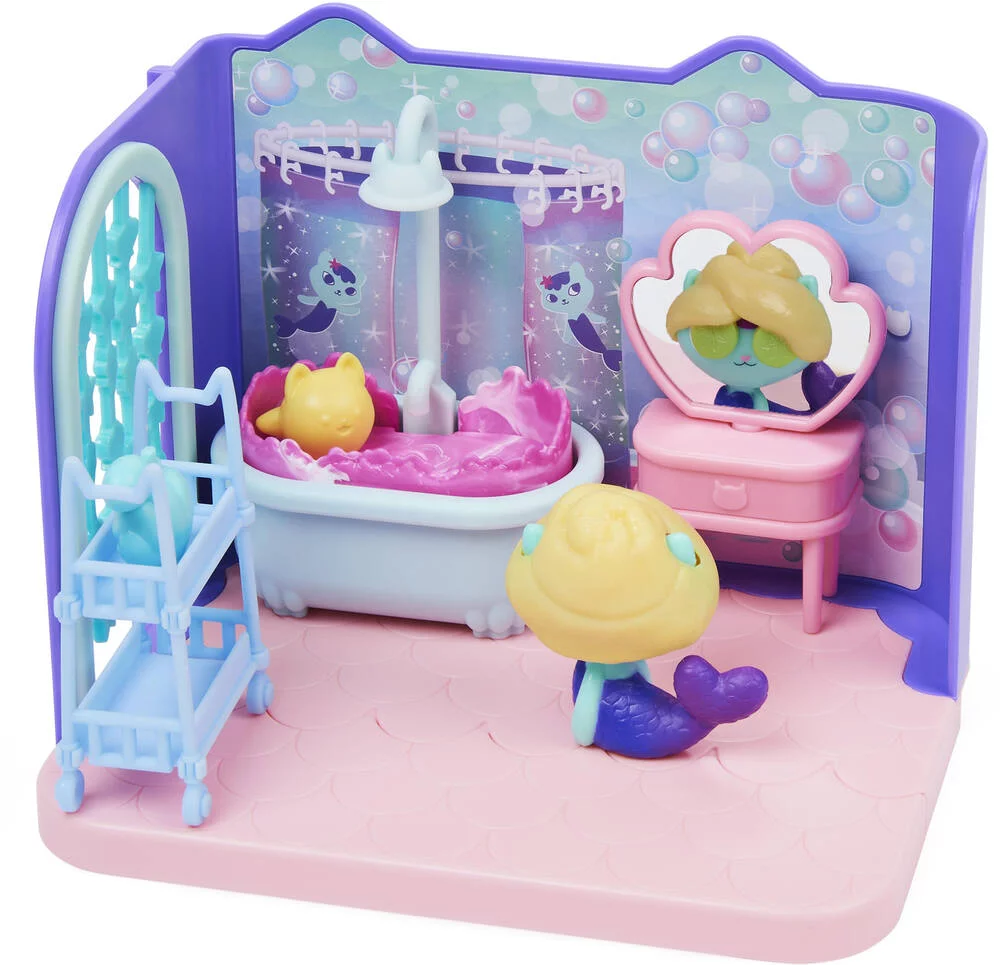 GABBY ET LA MAISON MAGIQUE - PLAYSET DELUXE LA SALLE DE BAIN DE MARINE