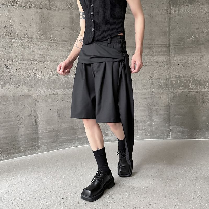 Freehop - Mid Rise Plain Shorts