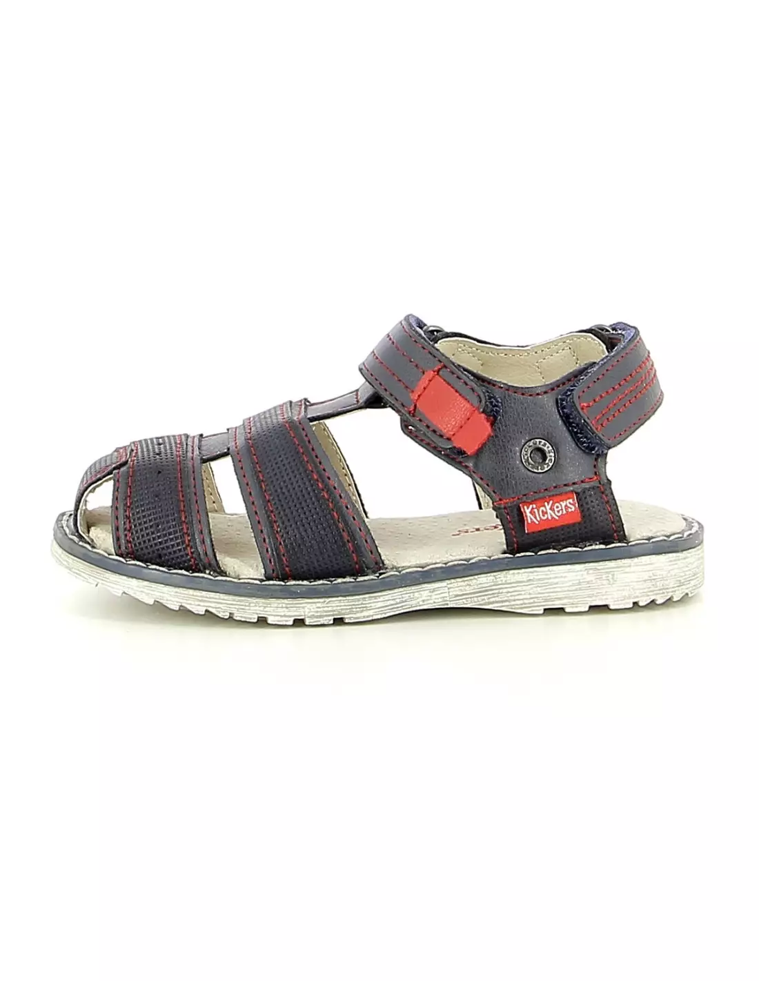 KICKERS PEPSTER - Sandales & nu-pieds Marinerouge
