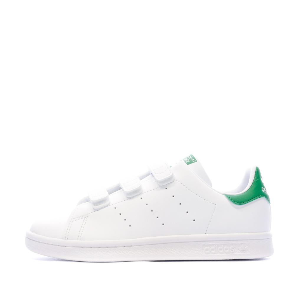 Adidas Baskets Blanches Mixte Adidas Stan Smith Scratch