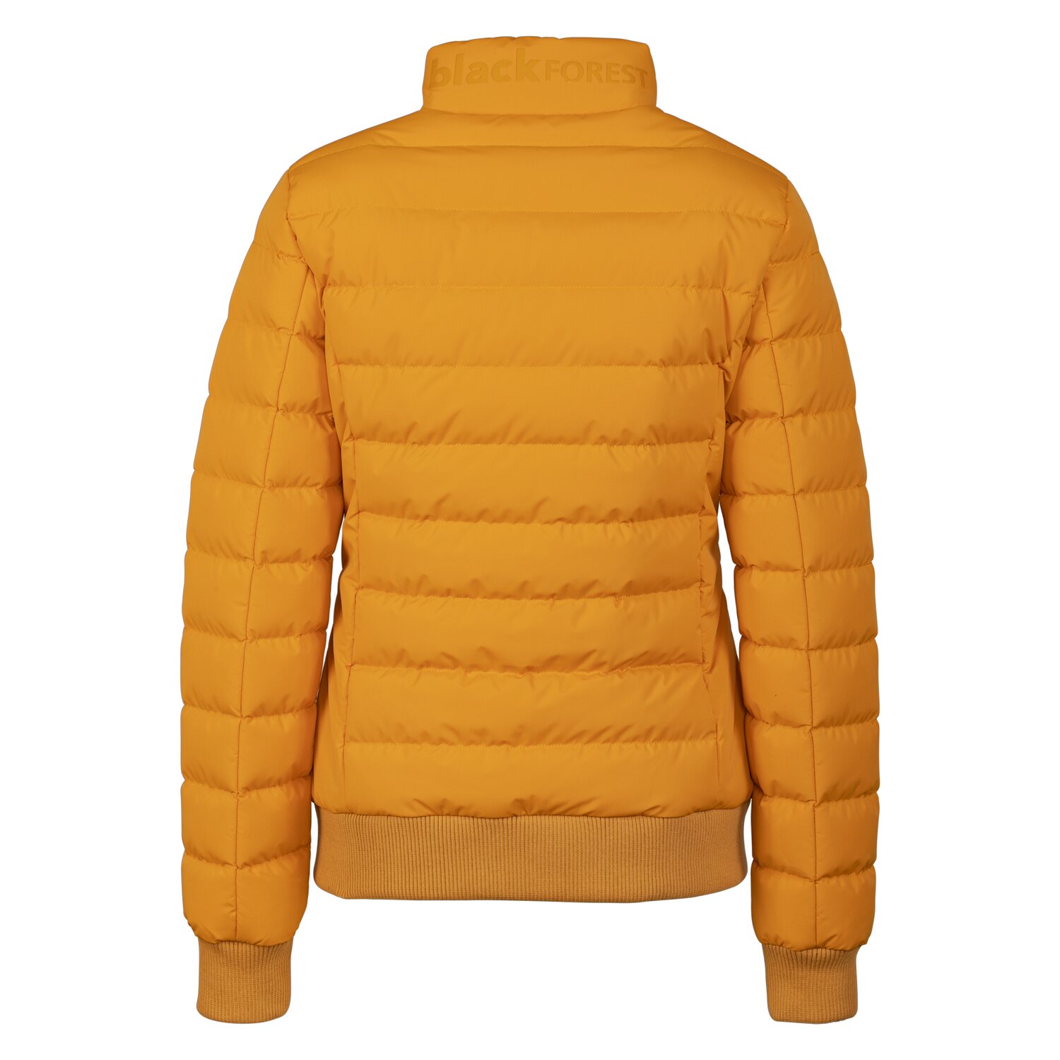 black forest Steppjacke mit Stehkragen  - mustard