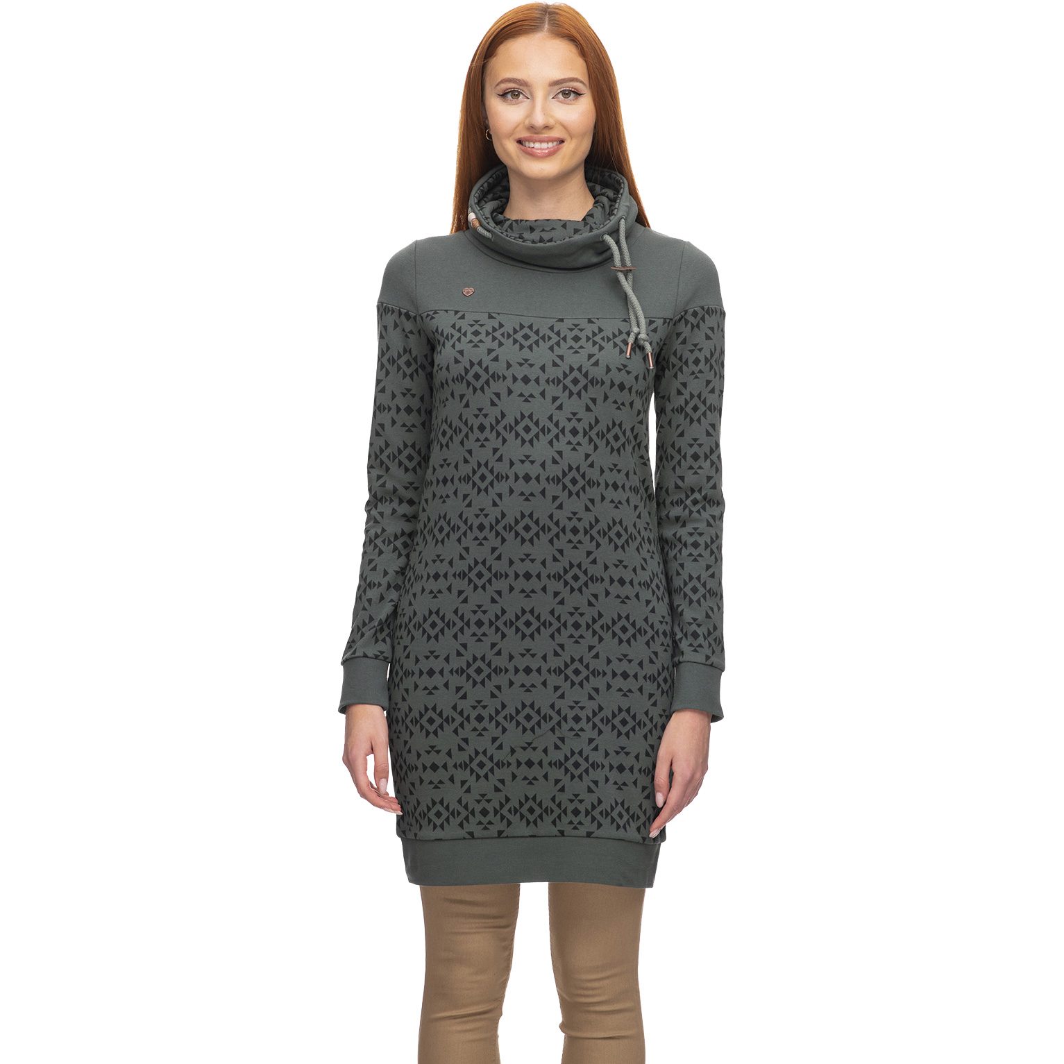ragwear Chloe Kleid Damen pine green