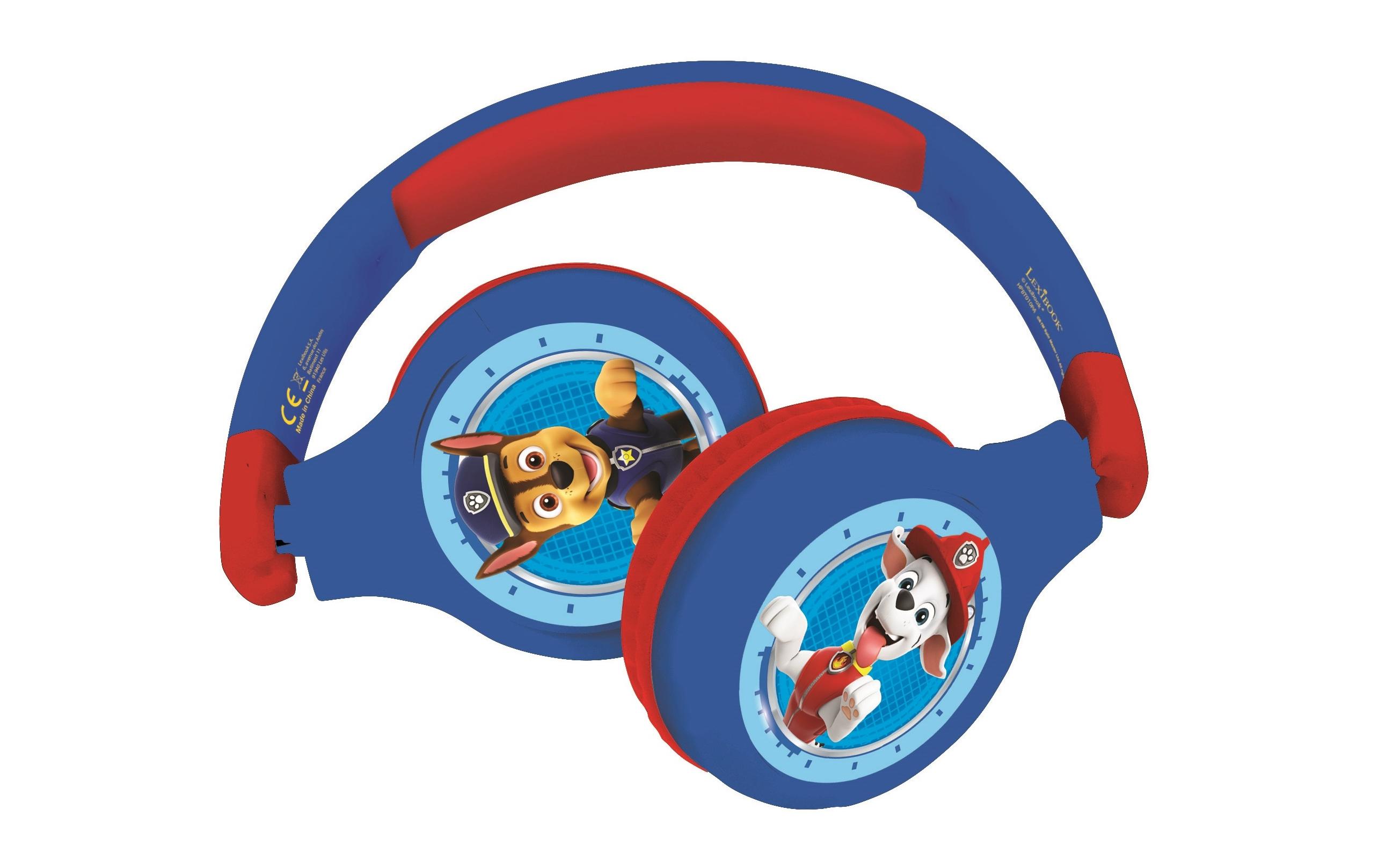 Kinderkopfhörer Paw Patrol 2-in-1-BluetoothKabelloser Kopfhörer für Kinder