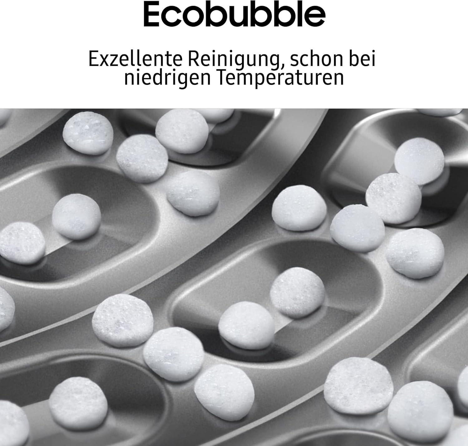 Samsung WD81T554ABW/S2 Waschtrockner, 8 bzw. 6 kg, 1400 U/min, AddWash, Ecobubble, Simple Control-Bedienkonzept, Air Wash, Hygiene-Dampfprogramm, Weiß