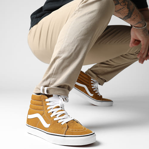 Baskets Sk8 Hi 7NS1M71 Color Theory Golden Brown