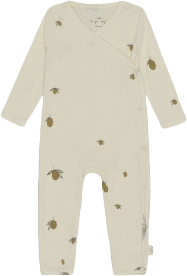 Konges Sløjd NEWBORN ONESIE GOTS Lemon