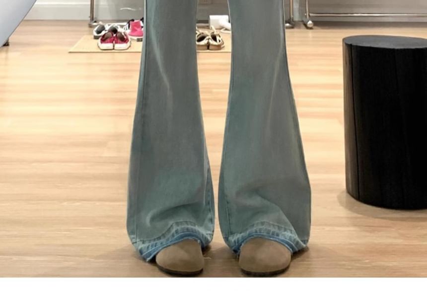 Hanji - Lage flared jeans