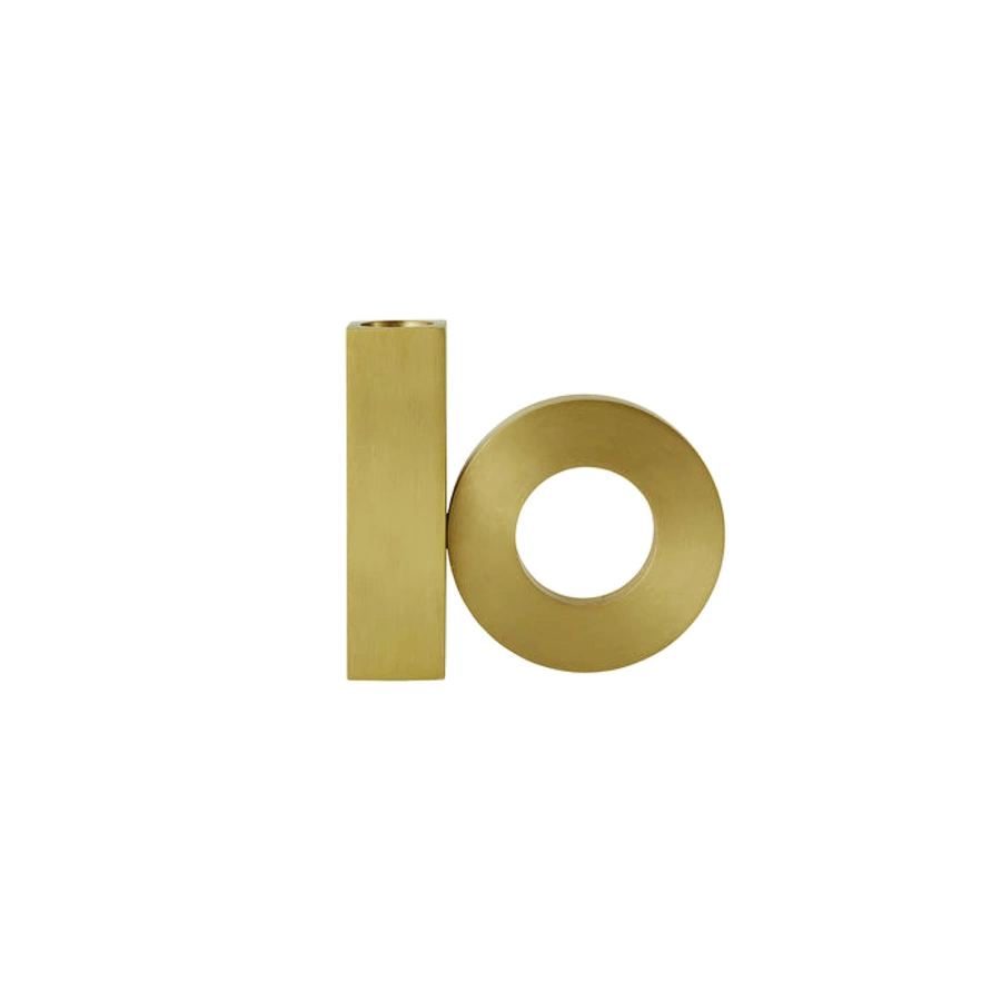 OYOY Kerzenständer Baari brushed_brass