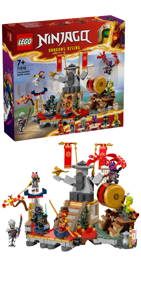LEGO Ninjago - Turnerings-kamparena (71818)