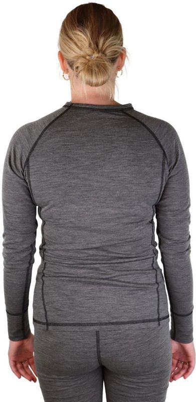 Accezzi merino ski-ondergoed + 3 paar merino skisokken, Rot, damen