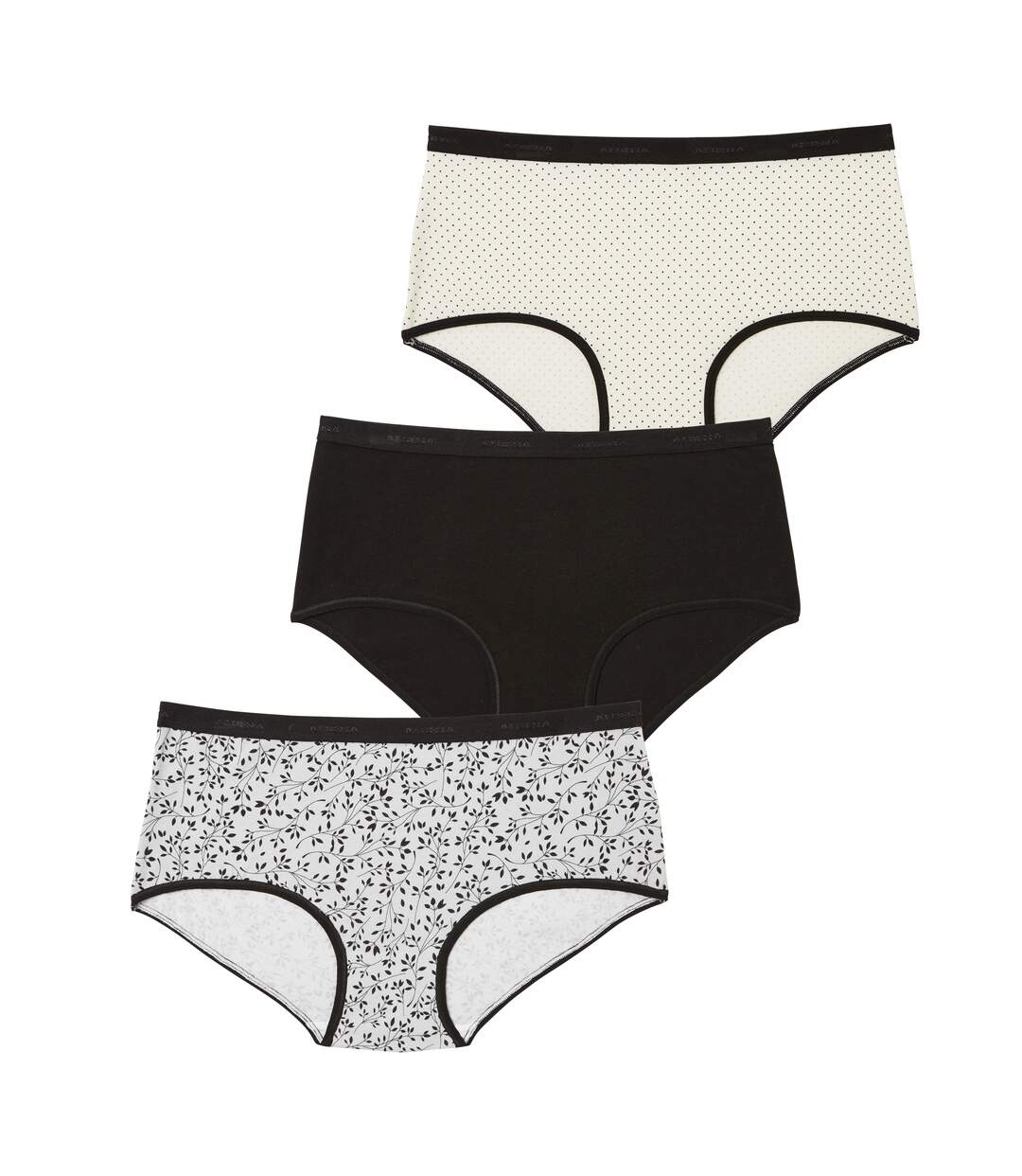 Lot de 3 boxers femme Ecopack Mode