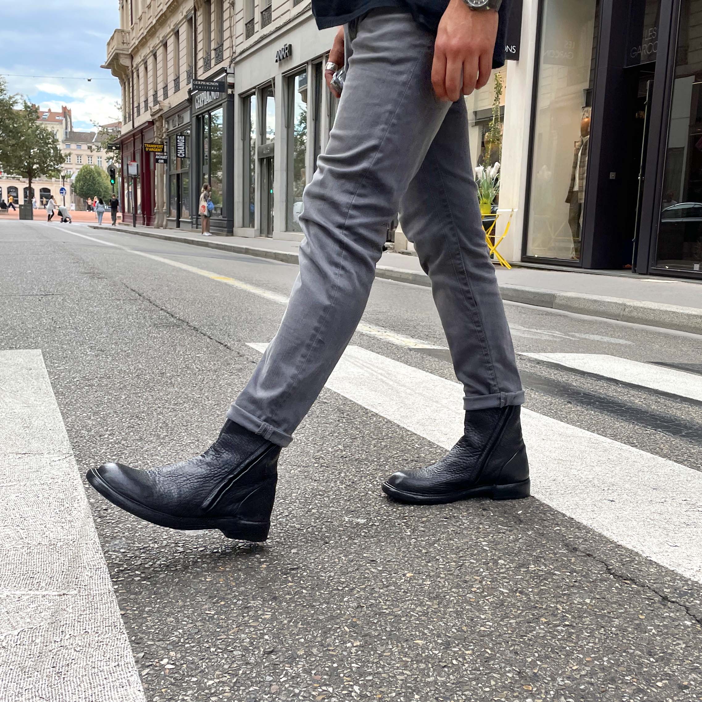 LEMARGO - BOOTS EL06A NOIR