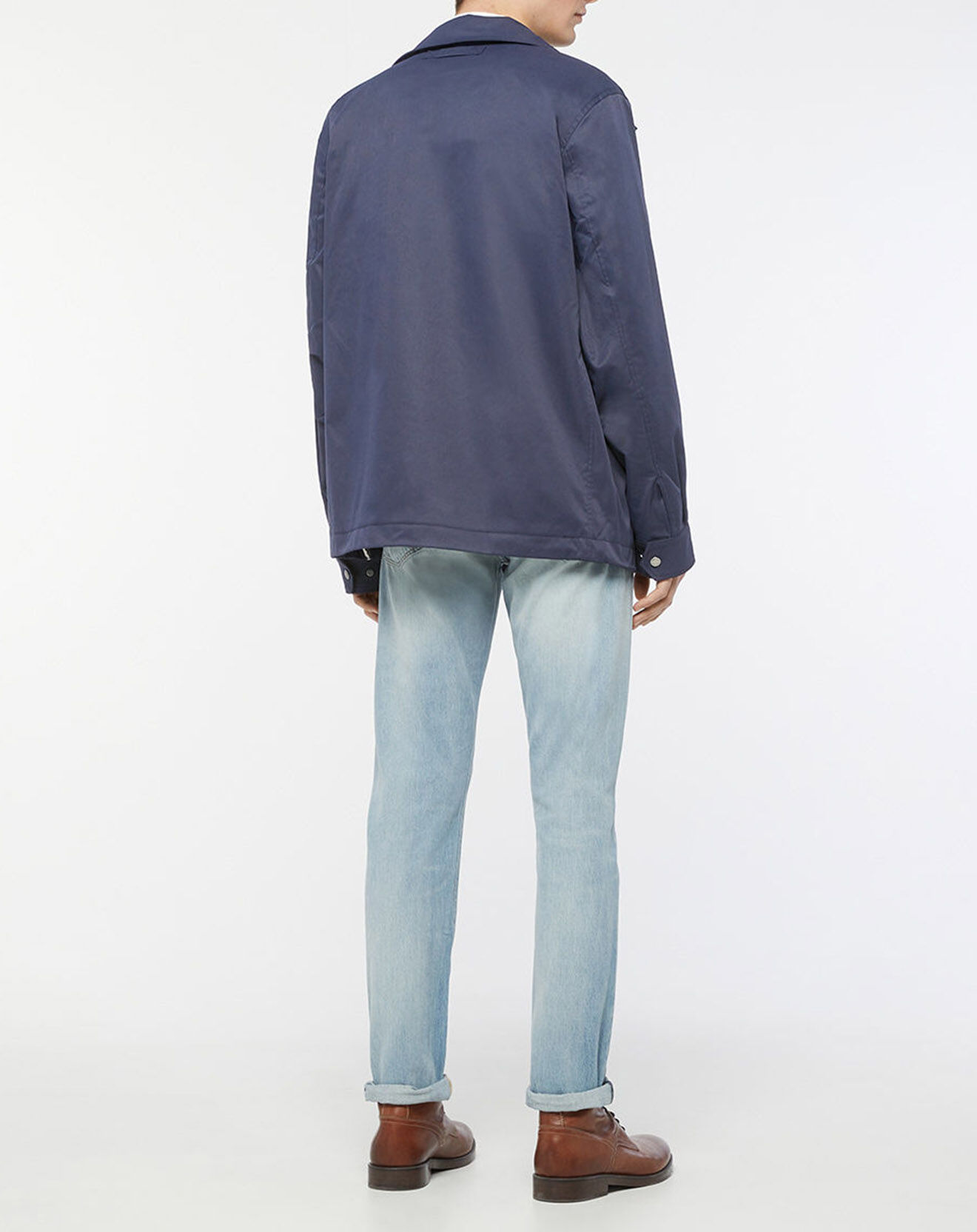Gant Parka Courte Midlength Jacket bleue