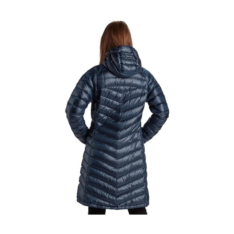 Nordisk Pearth Lightweight Down Coat Women Dress Blue