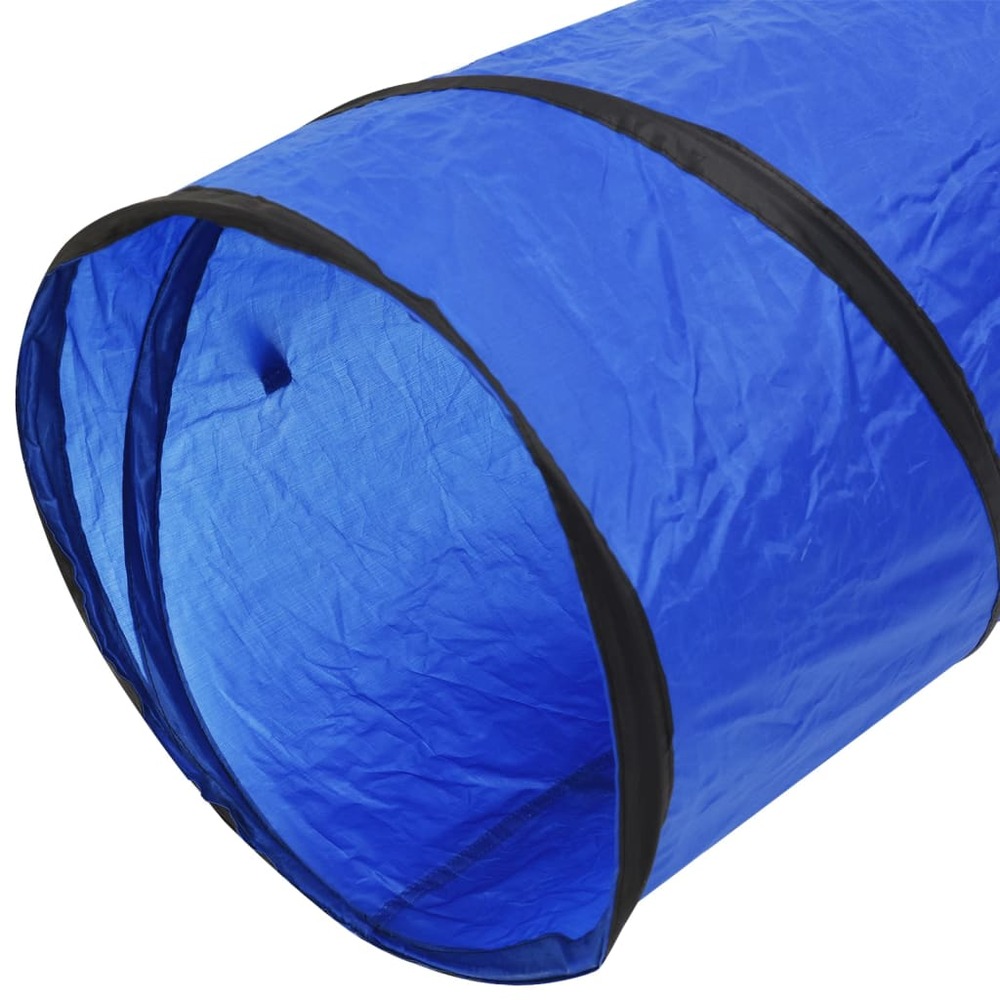 Tunnel pour chien bleu ø 55x1000 cm polyester