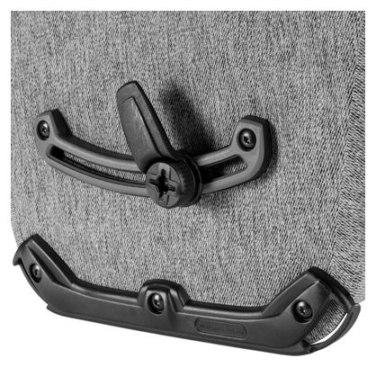 Sacoche de Porte-Bagages Ortlieb Velo-Shopper 18.5L Gris Cement