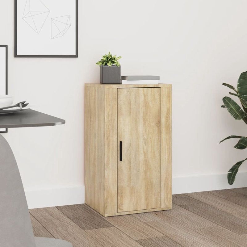 vidaXL - Dressoir - Hout - Sonoma Eikenkleurig