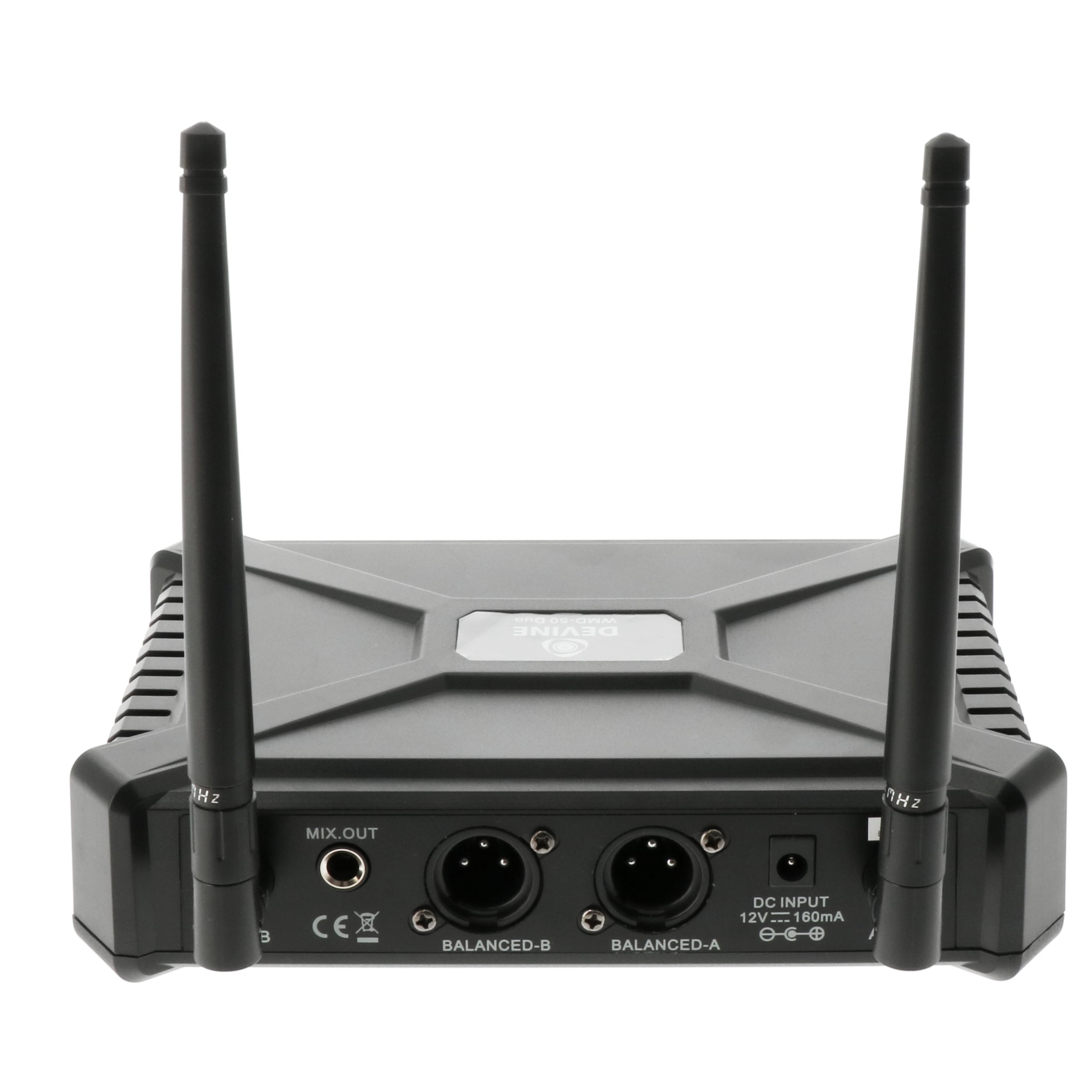 Devine WMD-50 Duo draadloos handheld systeem (863 + 864 MHz)