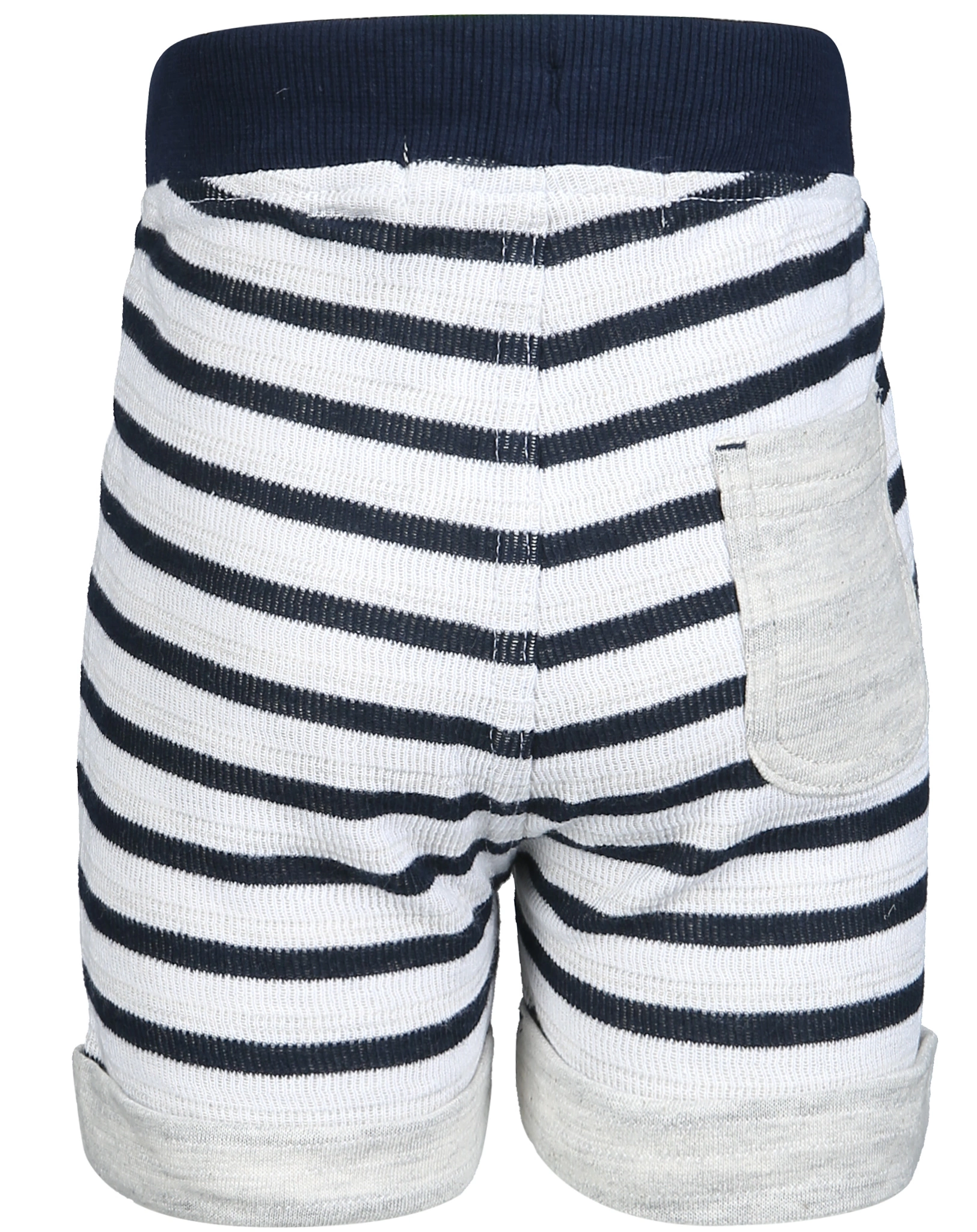 Sweatshorts COZY gestreift in marine