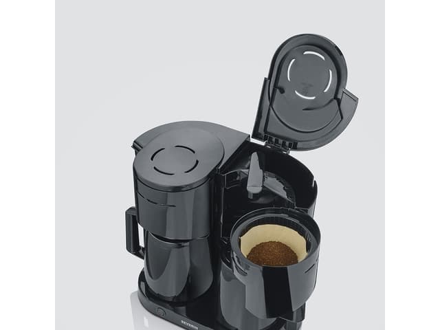 Severin Kaffemaskine dobbelt 1000 watt Sort