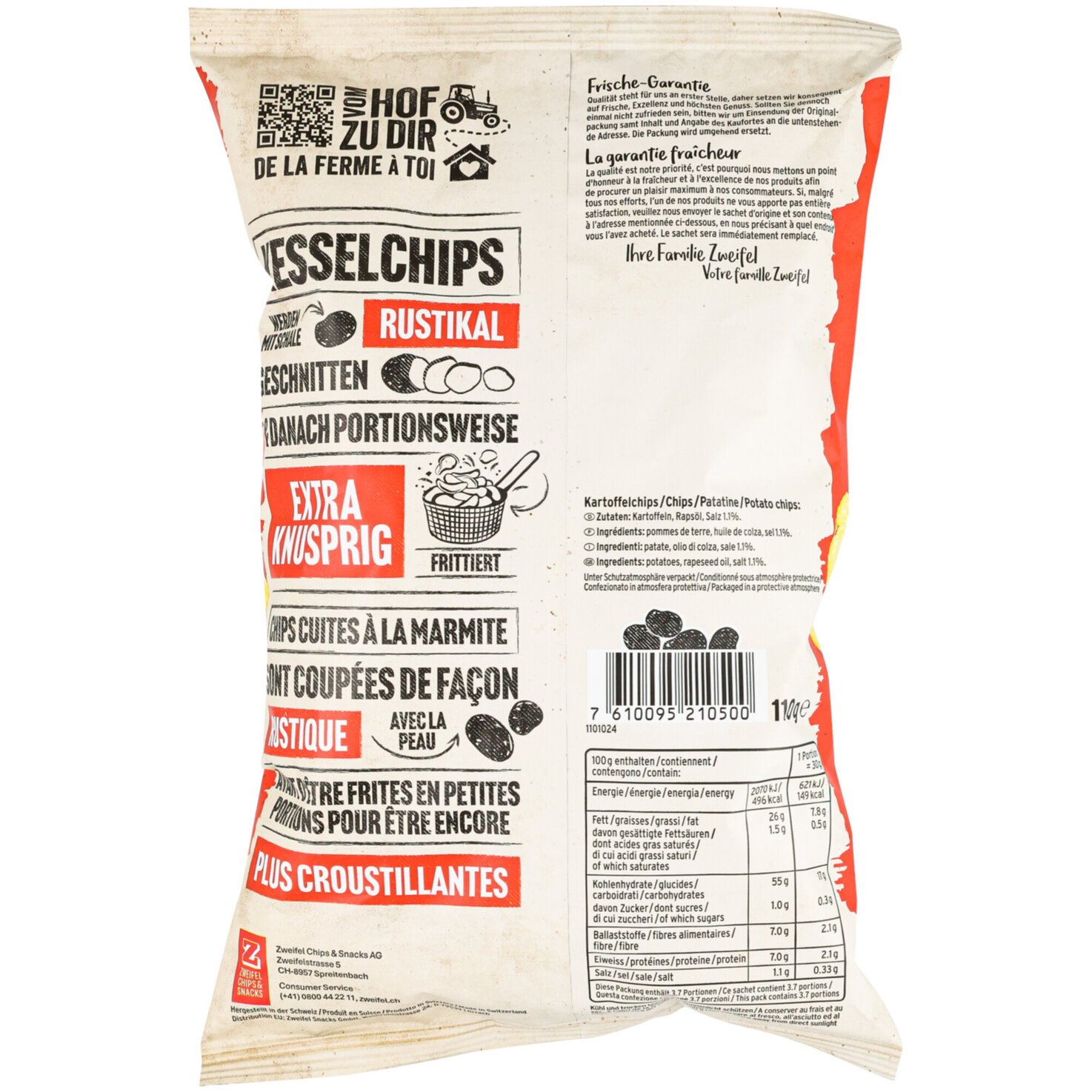 Zweifel Kezz Chips Salt