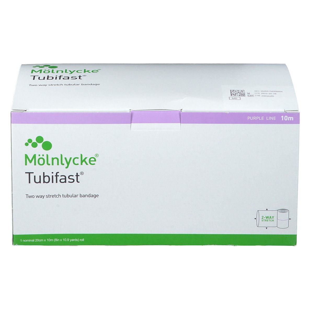 Tubifast 2-Way Stretch 20 cm x 10 m violett