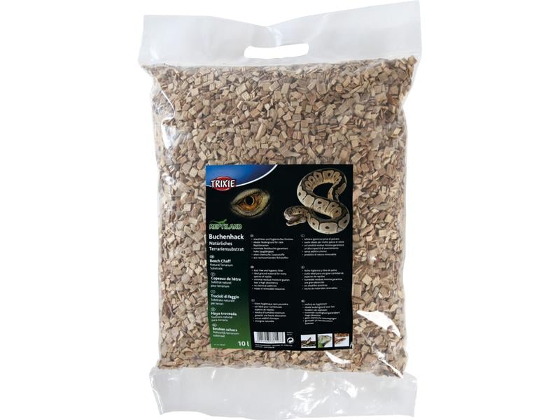 Trixie Bodensubstrat Buchenhack 10 l Natürliches Terrariensubstrat