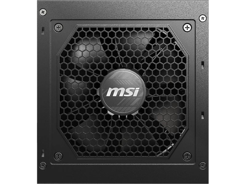 MSI Netzteil MAG A750GL PCIE5 750 W Vollmodulares Netzteil mit 750 W Leistung