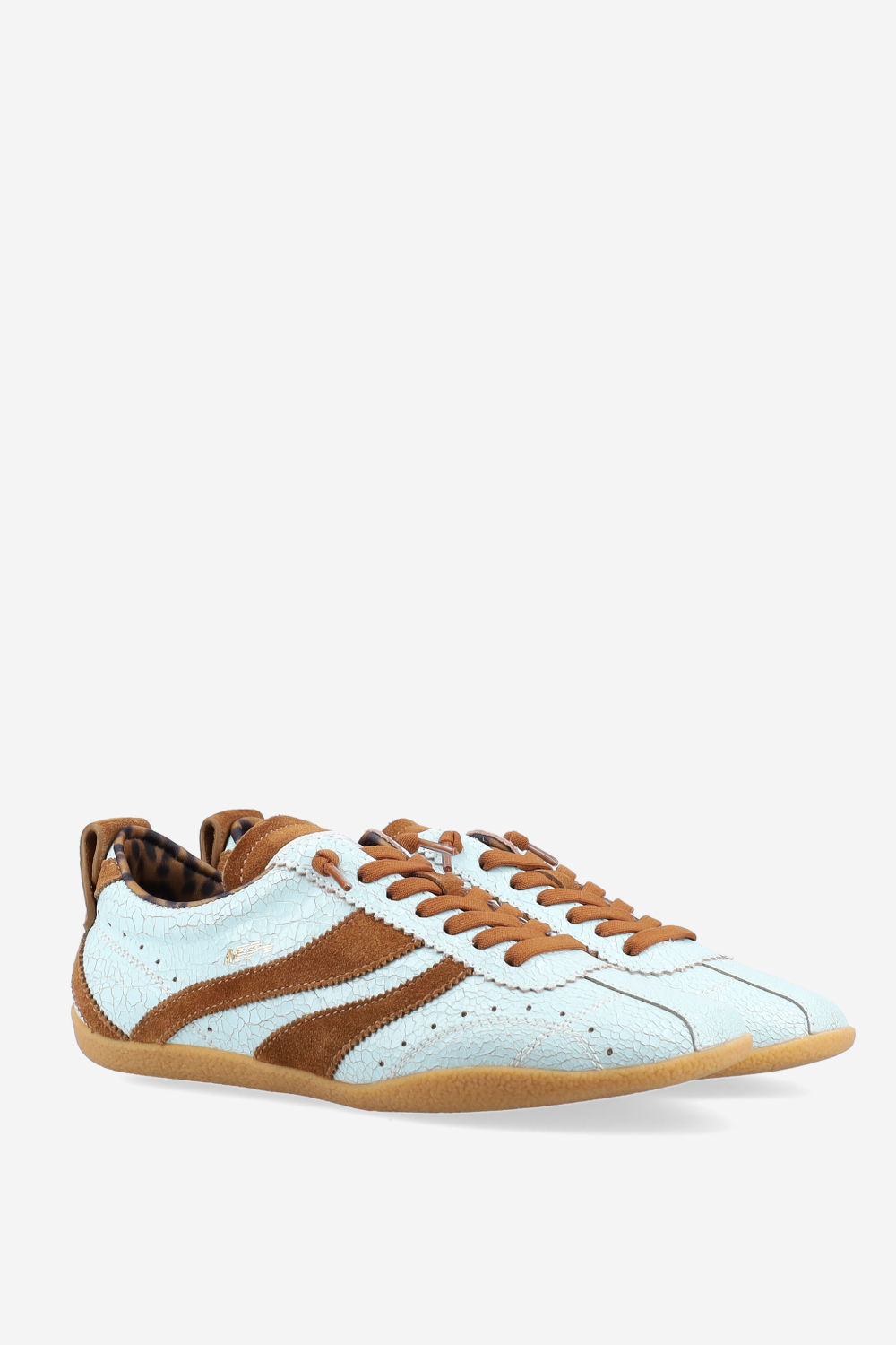 Runaway leather sneakers