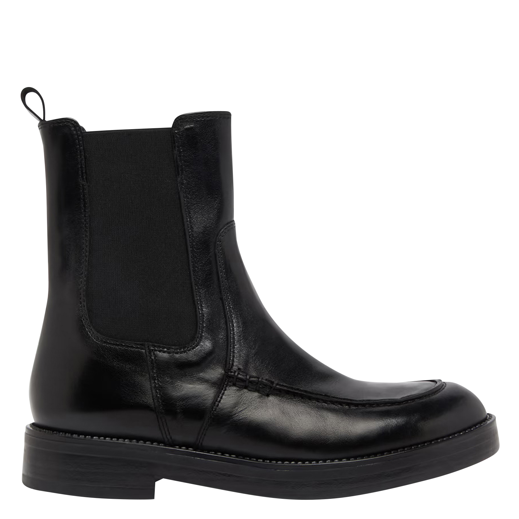 ALLAN - Boots en cuir | Noir