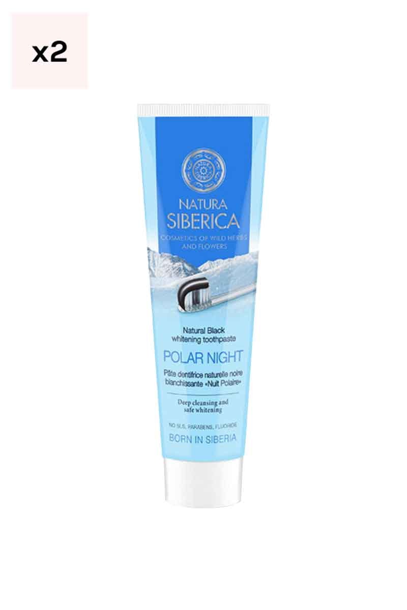 Dentifrices blanchissants nuit polaire - 2 x 100 g