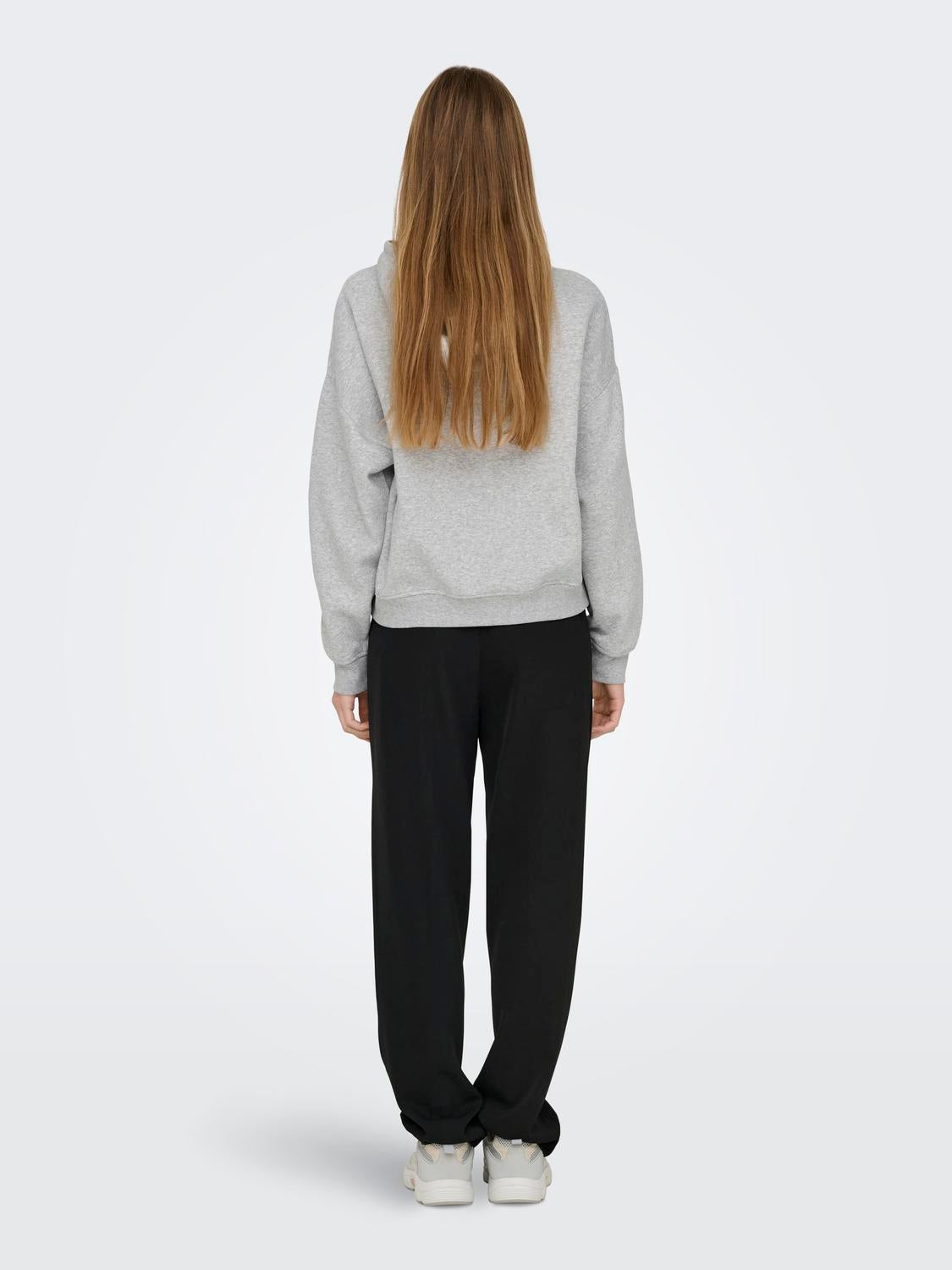ONLSWEAT Sweatshirt Light Grey Melange