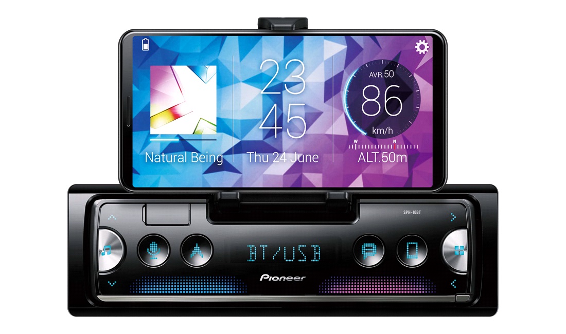 Pioneer SPH-10BT 1DIN USB RDS BSM