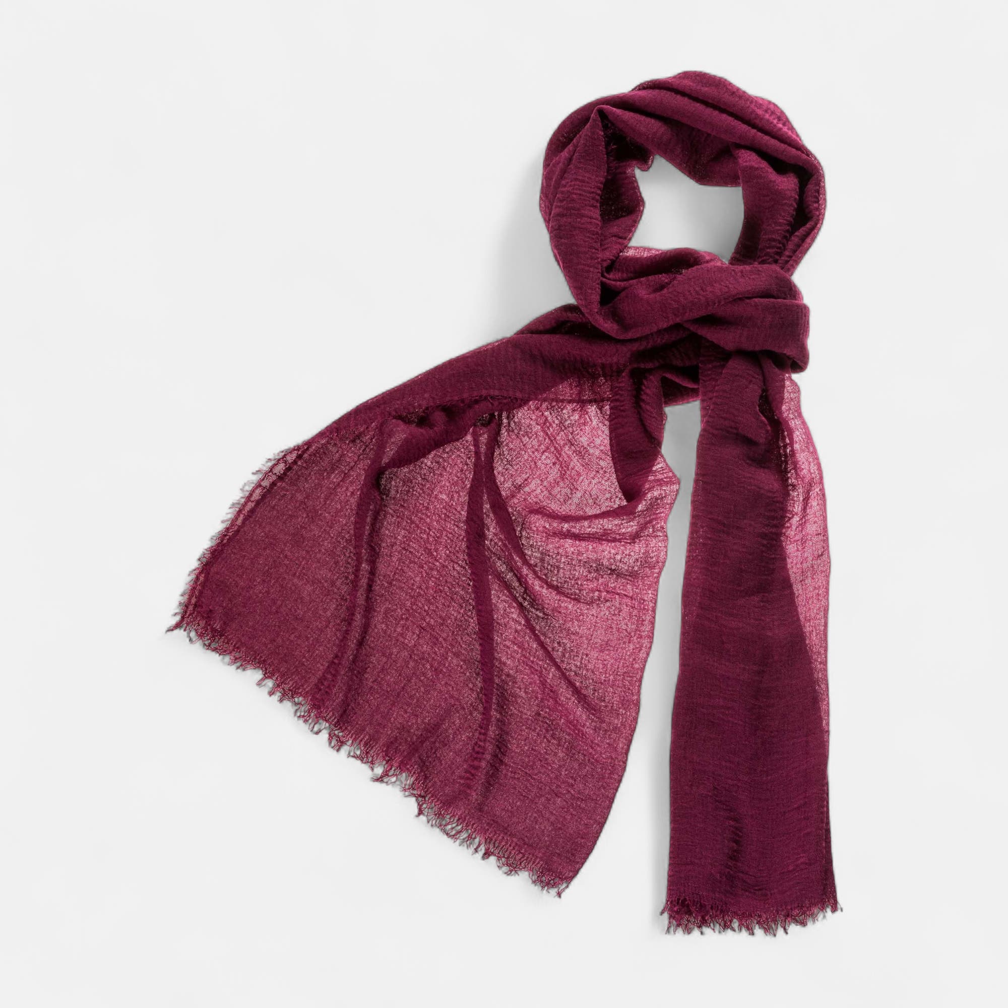 Foulard bordeaux