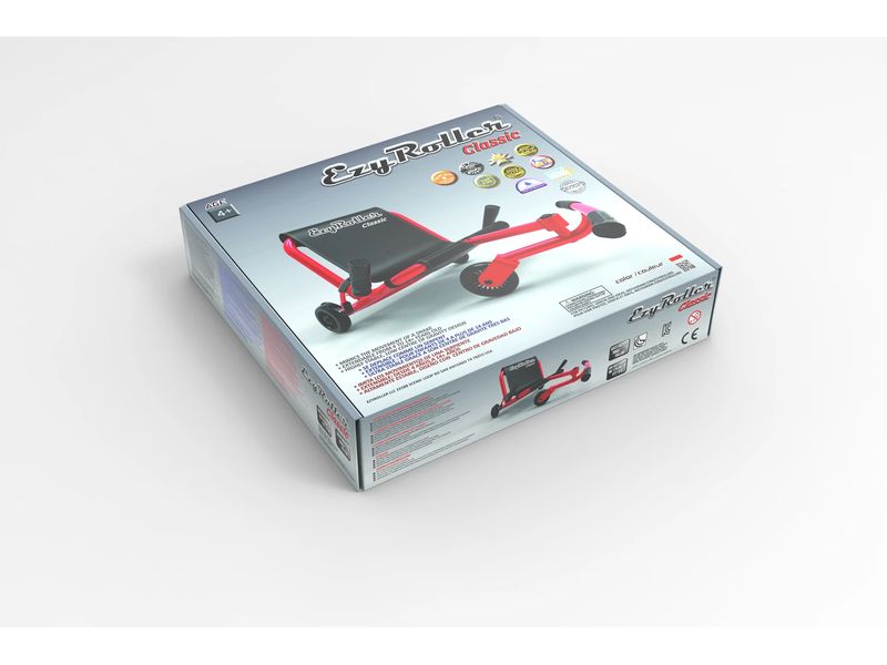 EzyRoller Dreirad EzyRoller Classic Rot Kinderfahrzeuge ohne Pedalen