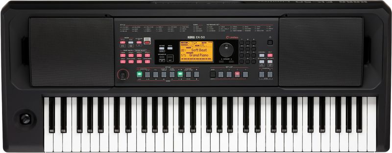 Korg EK-50 L - Keyboard - 61 Velocity Sensitive Keys - Met Luidsprekersysteem